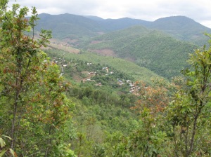 The village of Huay Pakoot. The middle of nowhere.