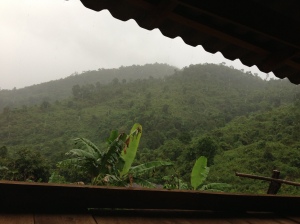 Rain in Huay Pakoot.  How could you, rain?