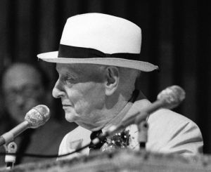 Isaac Bashevis Singer. From Wikipedia http://en.wikipedia.org/wiki/File:Isaac_Bashevis_Singer_crop.jpg by MDCArchives